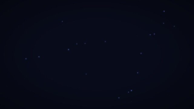 Starry Circuit Board Lightbulb Constellation Futuristic Tech Background