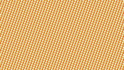 Obraz premium Orange geometric pattern with repeating triangular shapes 