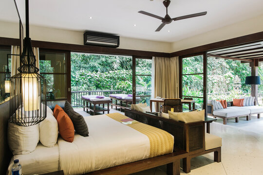 Indonesia, Bali, hotel room