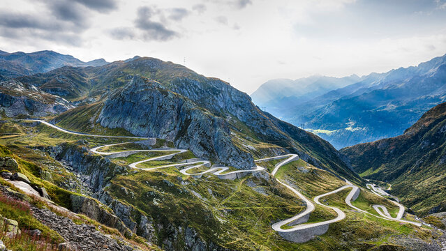 Switzerland, Tessin, Valle Laventina, Gotthard Pass