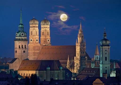 Germany, Bavaria, Munich, View of city