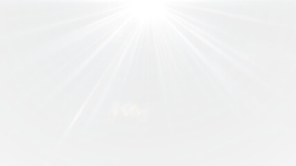 Bright stadium lights with glowing sunlight flare, sparkling laser beams and futuristic disco burst, transparent abstract background for vector illustration © Olhapng