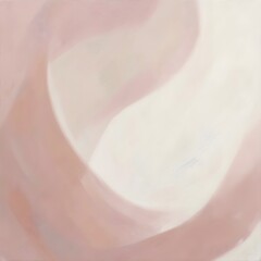 Fototapeta premium Elegant Professional Delicate Oil Painting Background Dusty Rose Ivory Serene Abstract Fine Art Canvas 57