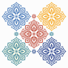 Fototapeta premium Colorful Mandala Patterns