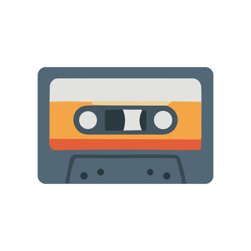 Cassette Tape Music Audio Player.