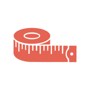 Tape measure tool for length measurement.