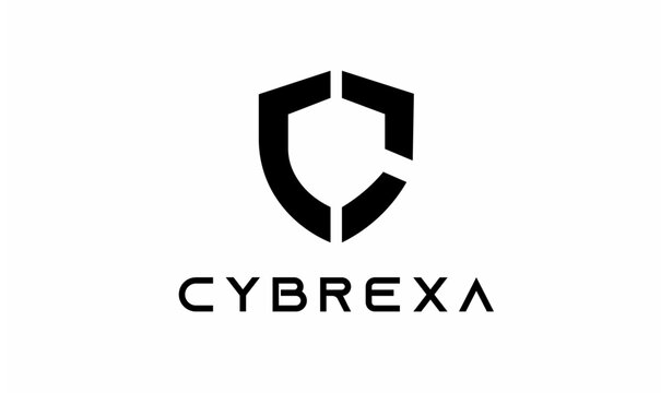 Minimalist Shield Letter C Logo for Cyber Security and Tech Brand