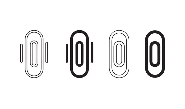 Minimalist geometric pill shape icons set isolated on transparent background vector design.