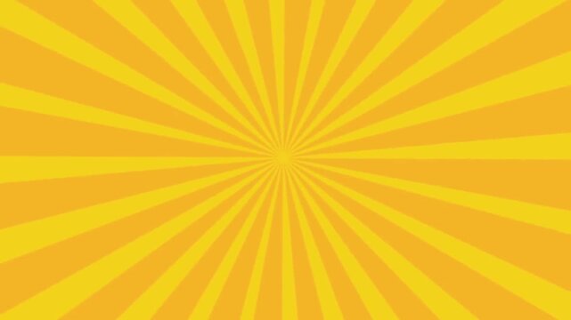 Pop art comic book cartoon animation loop background with halftone dots retro speech bubble frame and vibrant explosion elements for dynamic transition and social media video overlay