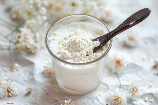calcium concept ,chemical element for health.
