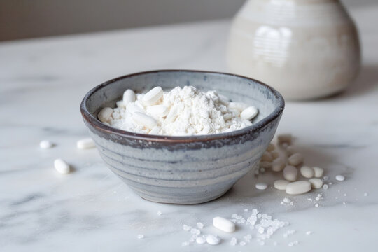 calcium concept ,chemical element for health.