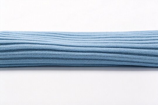 Light blue woven rope