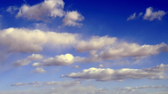 Timelapse of clouds 