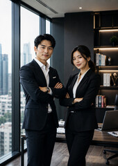 Fototapeta premium model student thai university