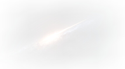 Golden comet trail with glowing particles and sparkling magic effect isolated PNG © Антон Миргородський