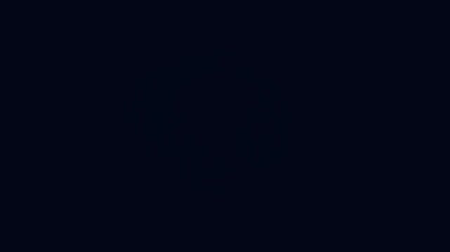 High-tech cyber cloud upload icon pulsing with glowing neon data ripples.