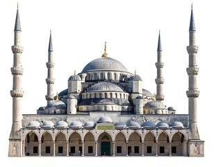 Fototapeta premium Sultan Ahmed Mosque in Istanbul Turkey.