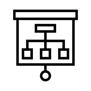 Tactics icon vector. Strategy illustration sign. Planning symbol. Presentation logo. Design for web