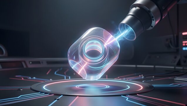 Superconductor levitating magnet