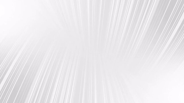 A high-resolution looping animated background with a minimalist abstract theme. Featuring a dynamic, curved white speed line effect over a gradient light gray background.