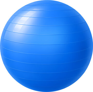Stability Ball Illustration