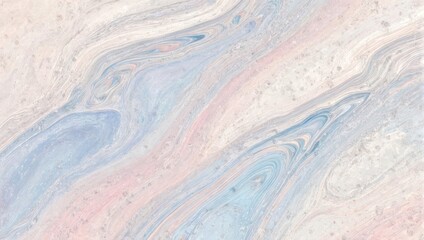 Fototapeta premium Abstract flowing paint with soft pastel colors blues, pinks, and whites