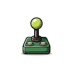 Joystick small object vector © enola