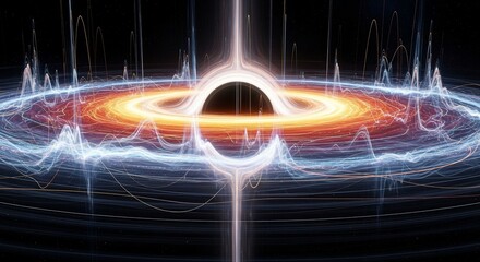 Black hole energy visualization