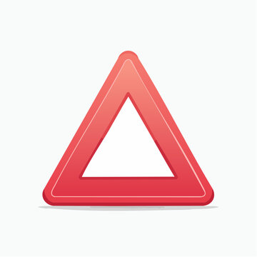 Red Triangle Warning Sign