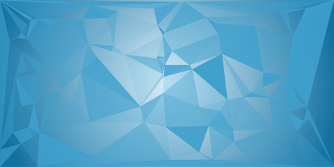  creative Blue Triangle Background eps 10 © zai