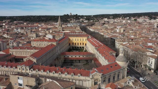Drone - Ville de N&icirc;mes