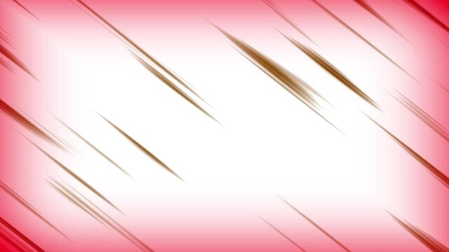 Anime Speed Lines Red and White Motion Graphic