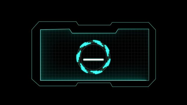 Advanced searching interface monitors digital file extraction status. Futuristic searching interface tracks cloud database updates online. User interface graphic showing searching interface.
