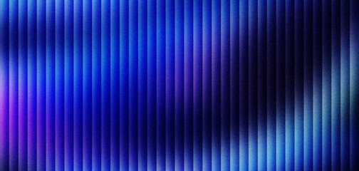 Abstract grainy gradient background with blue and purple waves. Soft blurry texture with dark violet shadows and cyan highlights. Modern aesthetic wallpaper for digital design and branding.