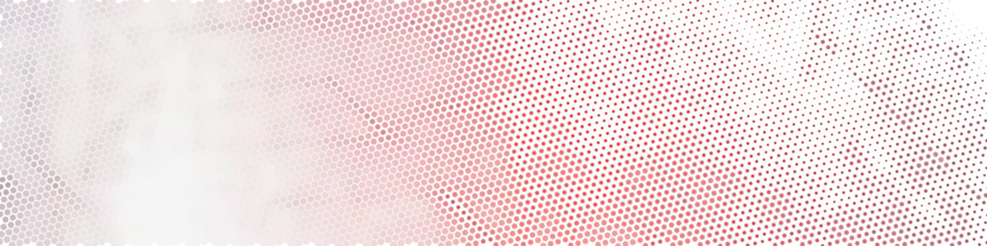 Hexagon pattern gradient banner. Seamless pattern background. Abstract honeycomb background. Vector illustration