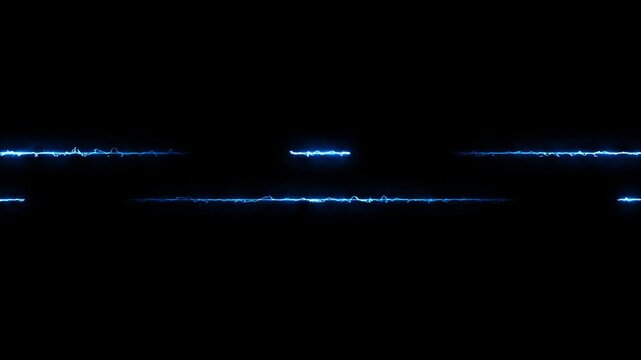 Powerful electric arcs discharge across abstract dark backdrops. Vibrant electric arcs visualize high voltage physical energy transformations. Industrial scientific physics concept with electric arcs.