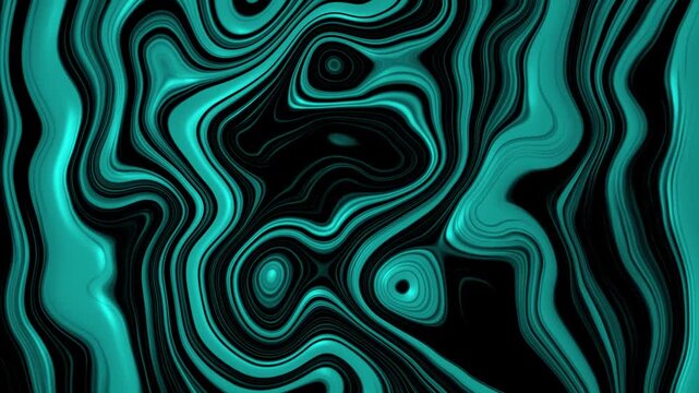 Abstract fluid background features moving liquid organic patterns. Seamless fluid background provides premium overlay video layout spaces. Creative motion graphic with a fluid background.