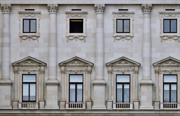 Fototapeta premium Alte Fassade in Wien Altstadt