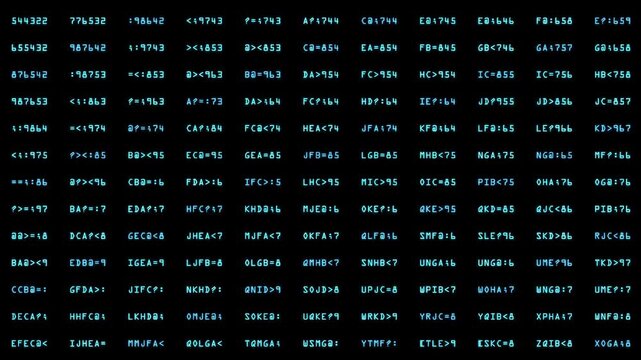 abstract code generator, seamless looping background