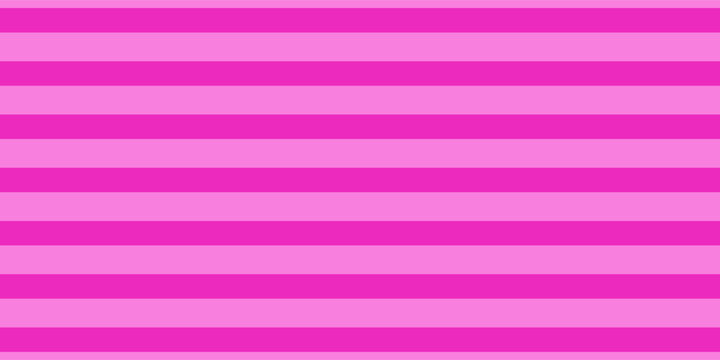 Striped pattern. Pink texture Seamless Vector stripe pattern. Horizontal parallel stripes. For Wallpaper wrapping fabric. Textile swatch. Abstract geometric background. Vivid pink Simple design