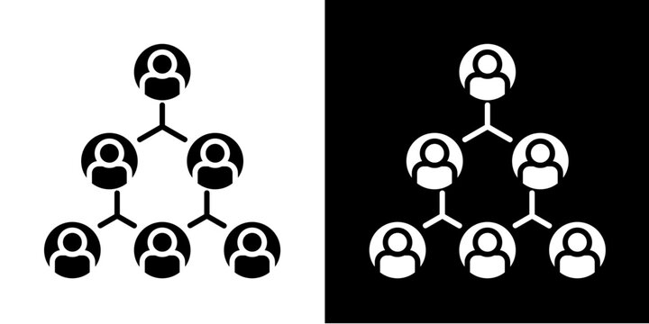 Community Roots  Icon Set White Glyph Style Collection