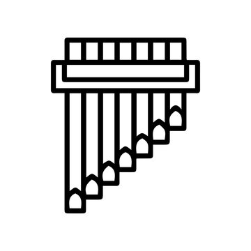 Pan flute icon