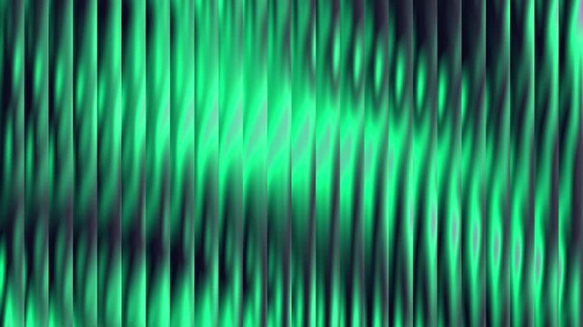 Abstract Emerald Waves: A mesmerizing, abstract digital art piece featuring undulating vertical lines in shades of vibrant emerald green, creating a sense of flowing energy and depth.