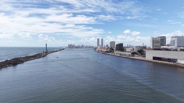 Torre de Cristal, Marco Zero, Recife Antigo 
