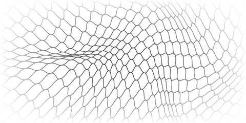 Mesh texture for fishing nets. Seamless pattern for sportswear or soccer goal, volleyball net, basketball hoop, hockey, athletics. Abstract net background for sports © Adell