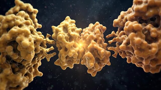 Circadian Clock Protein BMAL1 CLOCK Complex Assembly Scientific Animation Chronobiology