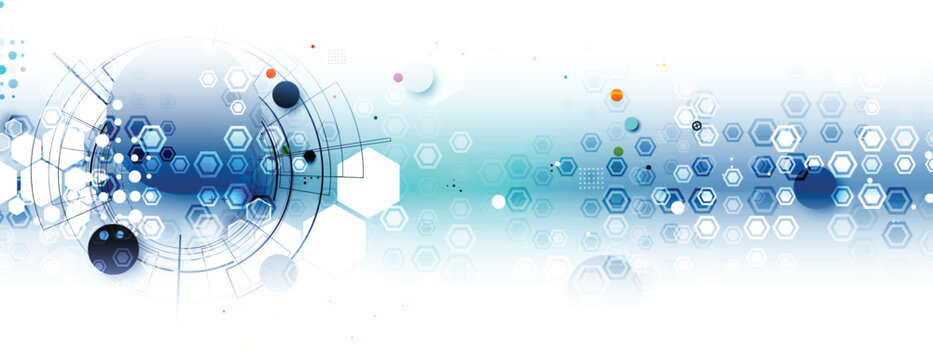Digital network connection background representing big data, cloud computing, and AI