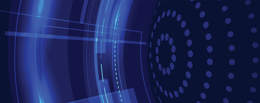 Digital network connection background representing big data, cloud computing, and AI