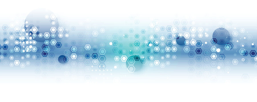 Digital network connection background representing big data, cloud computing, and AI