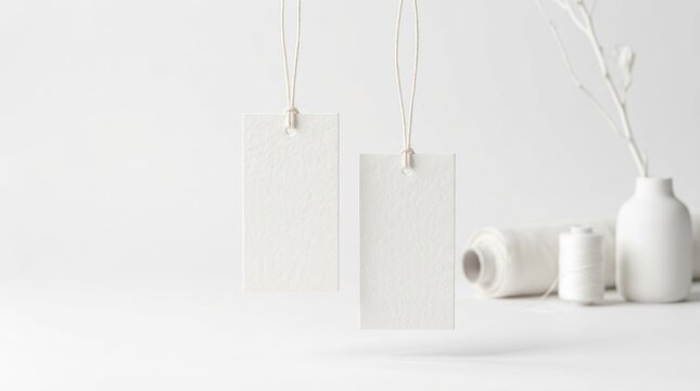 Minimalist Paper Clothing Labels